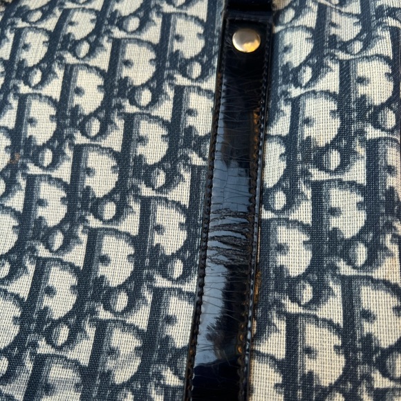 🚨🚨SOLD🚨🚨Dior Navy Trotter Boston Bag - Picture 3 of 14